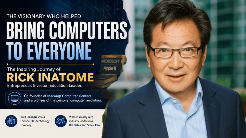 Rick Inatome: The Technology Visionary Behind Early PC Success Rick Inatome